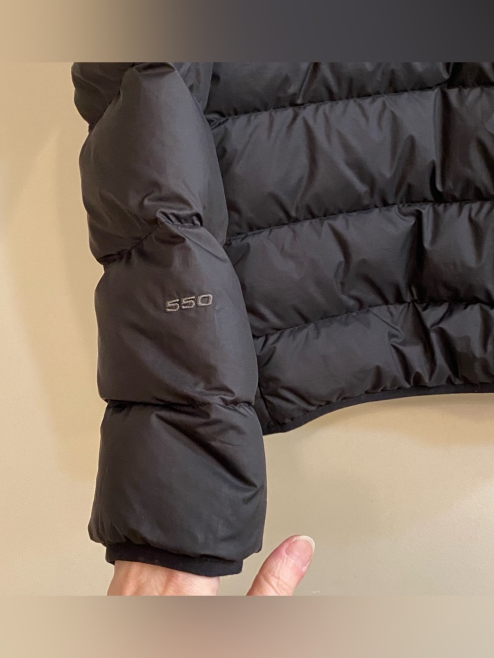 The North Face Boys Andes Puffer Jacket Black Goose Down Filled 550 XL 18/20 - Picture 5 of 16